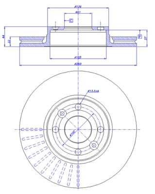 Disc frana