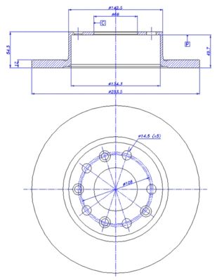 Disc frana