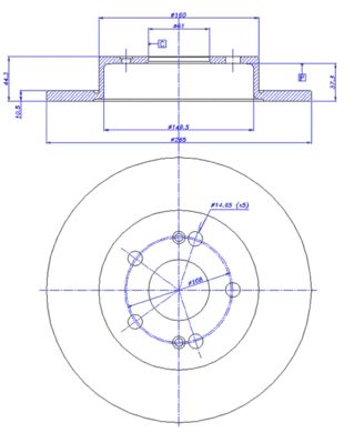 Disc frana