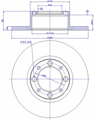 Disc frana