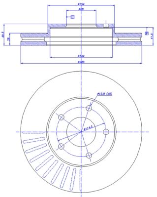 Disc frana