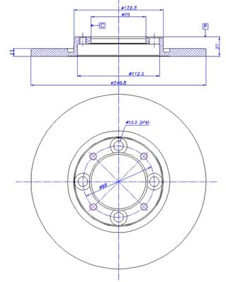 Disc frana