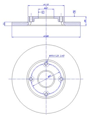 Disc frana