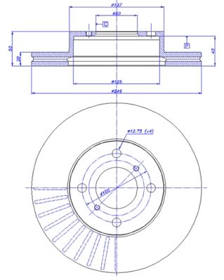 Disc frana