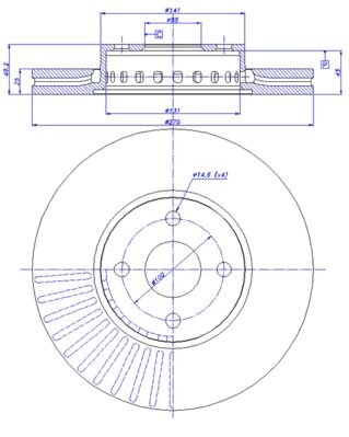 Disc frana