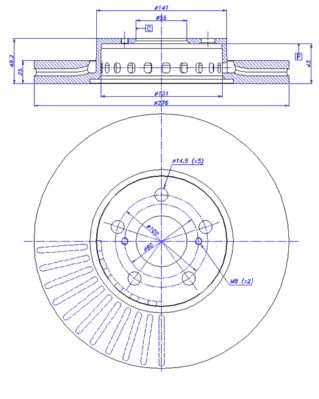 Disc frana