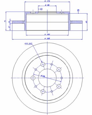 Disc frana