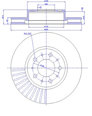 Disc frana