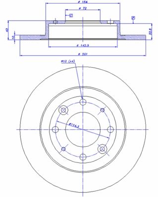 Disc frana