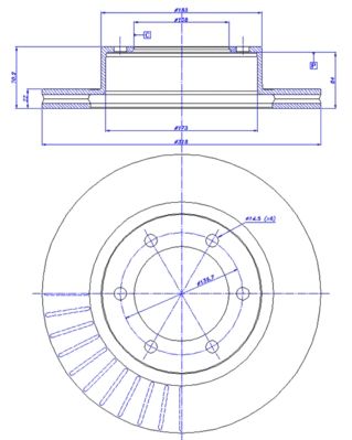 Disc frana