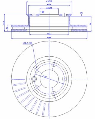 Disc frana