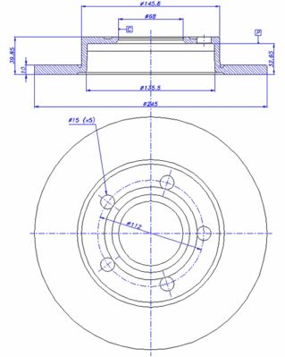 Disc frana