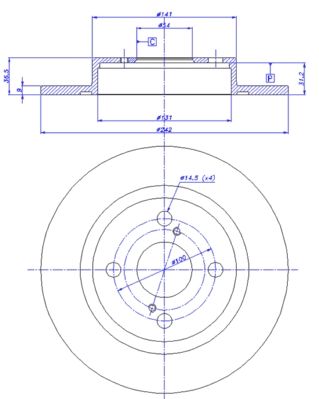 Disc frana