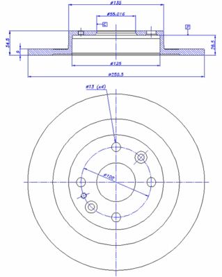 Disc frana