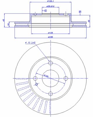 Disc frana