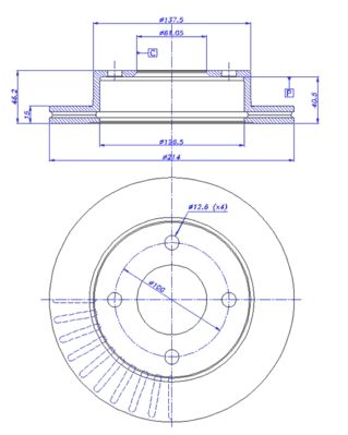 Disc frana