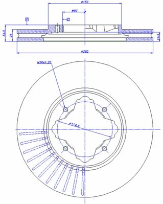 Disc frana