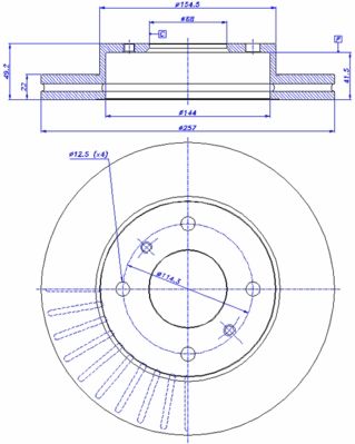 Disc frana