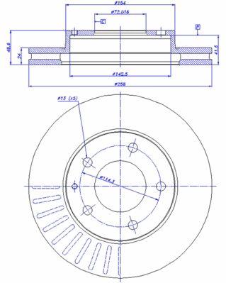 Disc frana