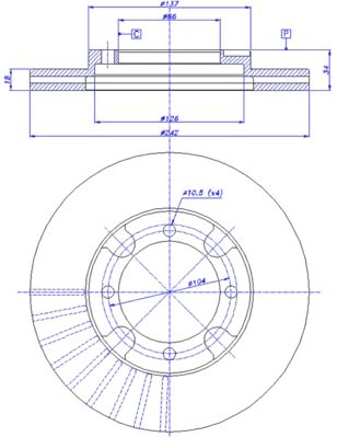 Disc frana