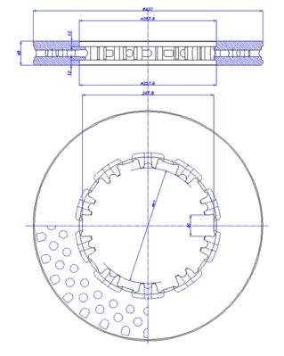 Disc frana