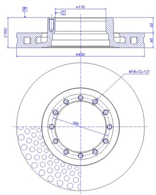 Disc frana