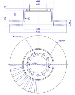 Disc frana