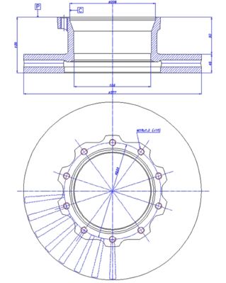 Disc frana