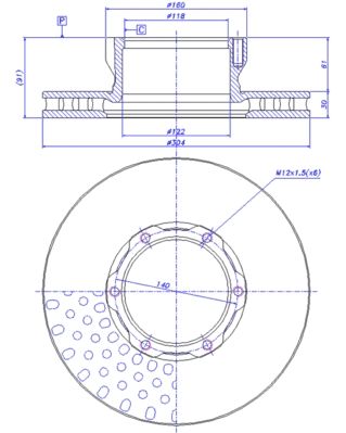 Disc frana