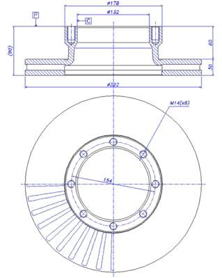 Disc frana