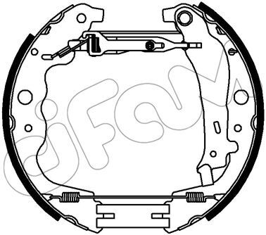 Set saboti frana