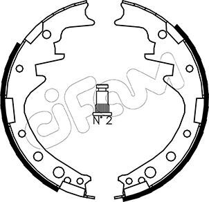 Set saboti frana