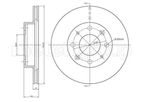 Disc frana