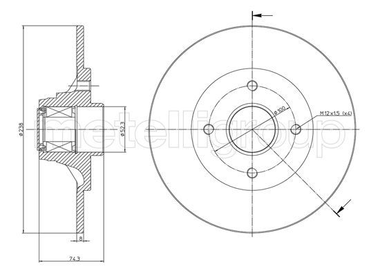 Disc frana