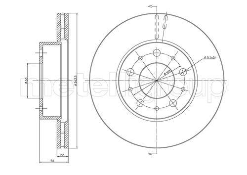 Disc frana