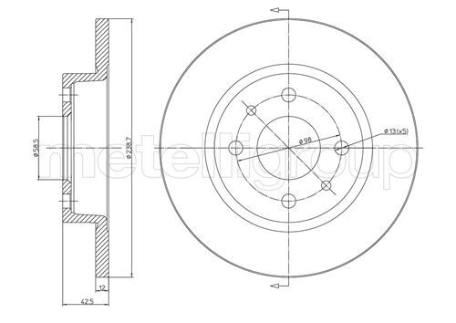 Disc frana