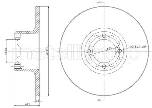 Disc frana