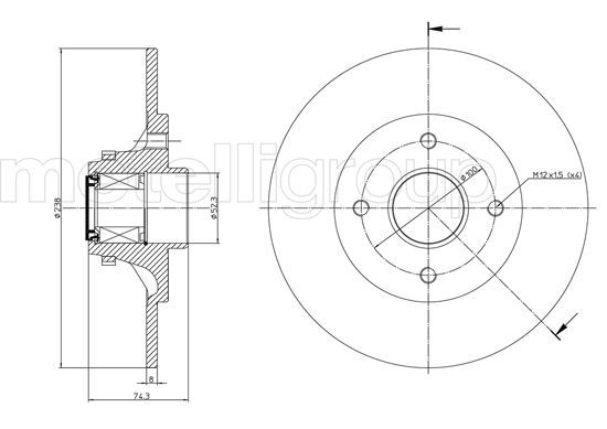 Disc frana