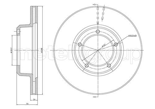 Disc frana