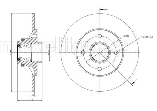 Disc frana