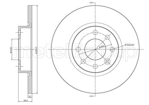 Disc frana