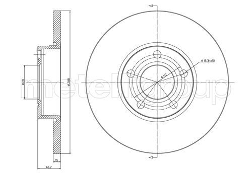 Disc frana