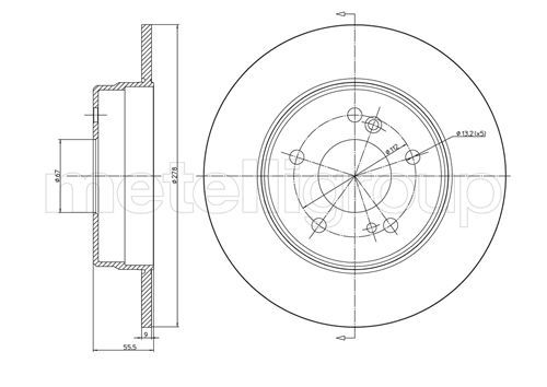 Disc frana