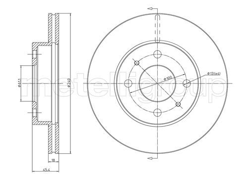 Disc frana