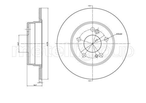 Disc frana