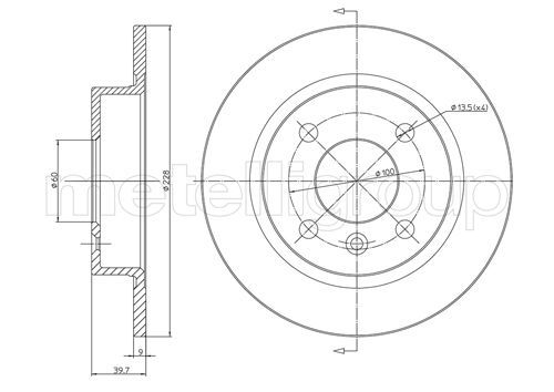 Disc frana