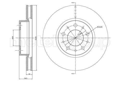 Disc frana