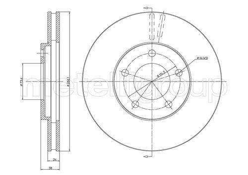 Disc frana