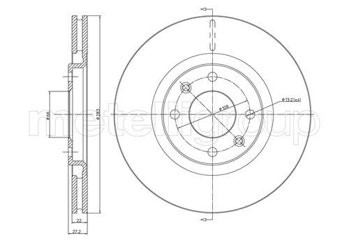 Disc frana