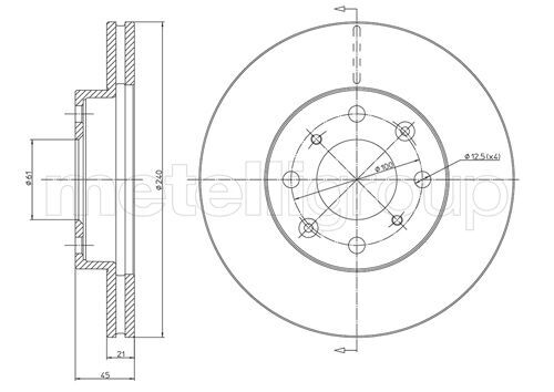 Disc frana